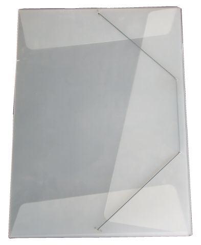Eckspanner PP-Vollkunststoff transparent natur