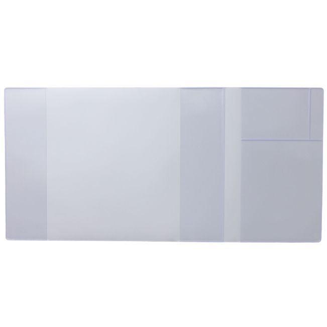 dreiteilige Kinderuntersuchungshefthülle aus transparenter PVC-Folie