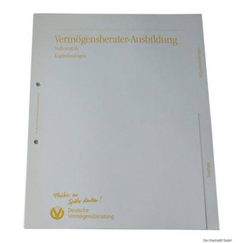 Kunststoffregister mit Druck