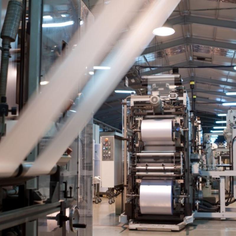 Einblick in die Produktion